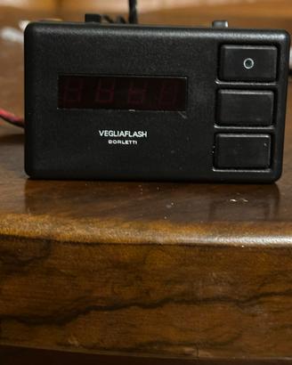 Orologio digitale Vintage Vegliaflash Borletti 12v