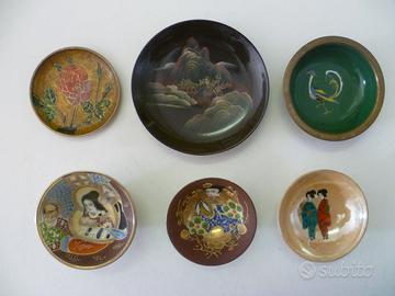 Piattini collezione cinese arabo italian 6 pz. vin
