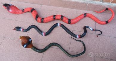serpenti di gomma, 5+5+10 euro