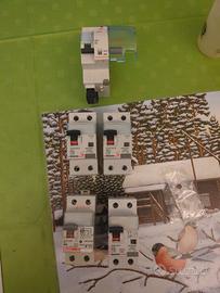 Bticino interruttori GC e  GN con riarmo F80SG