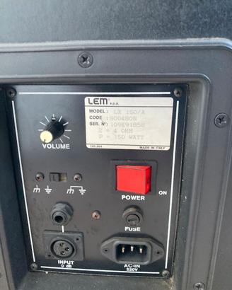 Cassa LM 150 da riparare