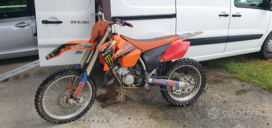 Ktm 125 sx del 2004 con motore rifatto