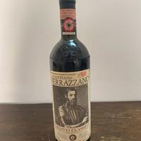 Vino rosso Chianti classico 1986