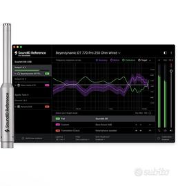Sonarworks SoundID + Microfono Misura Beringher