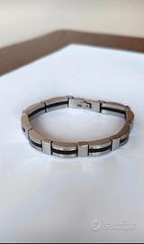 Bracciale uomo in acciaio 