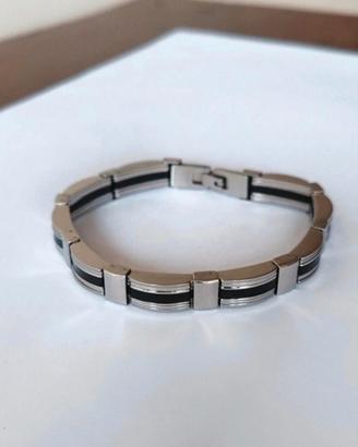 Bracciale uomo in acciaio 