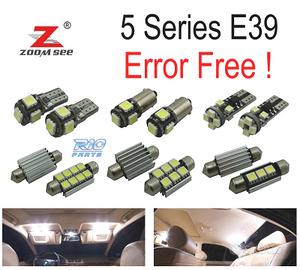 KIT 21 LAMPADE LED INTERNE BMW E39 SERIE 5 530D 52