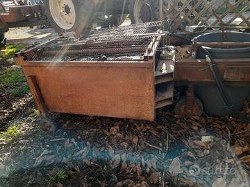 pressa compostaggio idraulica completa di pompa.