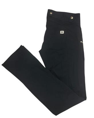 Pantaloni neri eleganti Amy Gee tg 42 donna dritti