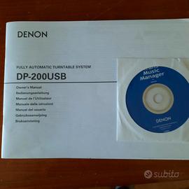 giradischi Denon DP-200USB