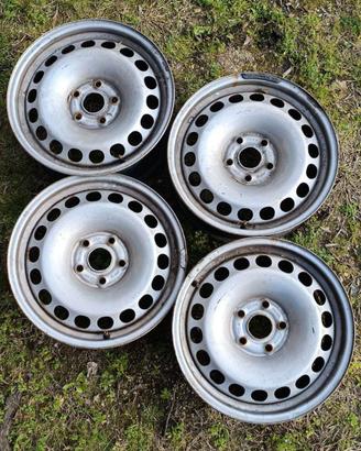 cerchi ferro 16" volkswagen