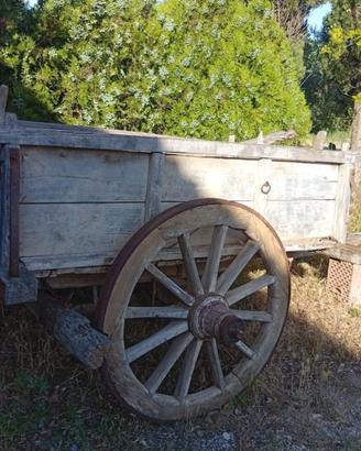 carro legno vintage
