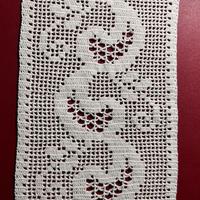 Strisce uncinetto per tenda