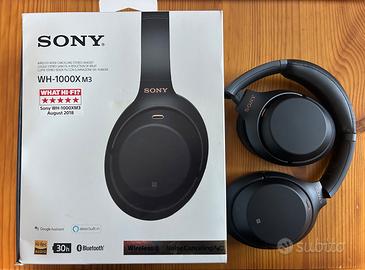 Sony WH-1000XM3 Noise Cancelling come nuove