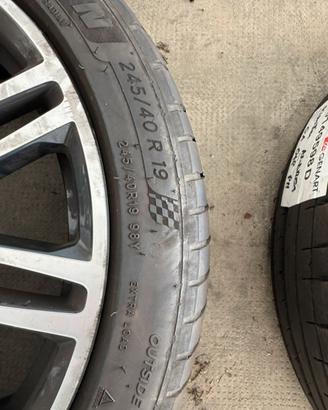 Set completo cerchi + Gomme BMW Serie 5