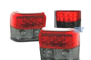 FARI LED PER VOLKSWAGEN VW T4 90-03 ROSSO FUMÉ LED