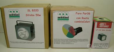 LUCI STROBO 3 PEZZI = NUOVE =