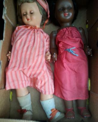 Bambola antica primi '900 in composizione