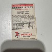 Figurine calciatori panini 1971/1972