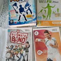 WII giochi: PopStar Guitar e altri