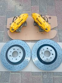 impianto frenante Brembo 305 Abarth 500/595 