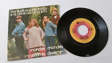 vinile 45 The Mamas and the Papas "California drea