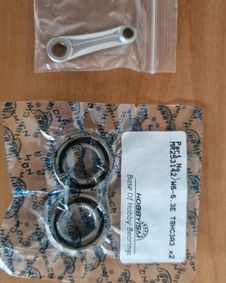 Biella motore boss reds con cuscinetti 