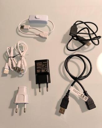 Lotto Cavi USB Alimentazione 