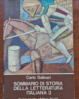 Libro letteratura italiana