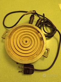 piastra elettrica vintage a spirale 
