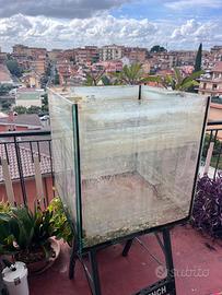 Acquario cubo 166 litri