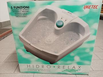 idromassaggiatore piedi imetec