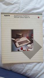 Supplemento proDOS al Manuale utente Apple IIe