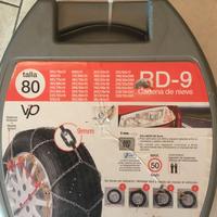 Catene neve misure da 185/75x14 a 220/55x365 nuove