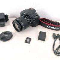 Reflex Canon 100D FULL HD Touch COME NUOVA