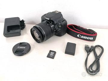 Reflex Canon 100D FULL HD Touch COME NUOVA