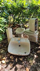 Set sanitari Pozzi Ginori serie Square  champagne