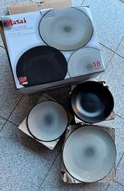 servizio 18 piatti Masai Casa Collection nuovo 