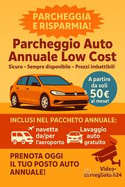 Parcheggio Auto Annuale/ personalizzato sardegna