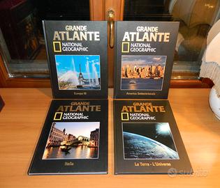 Grande Atlante National Geographic, 4 volumi