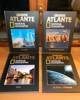 Grande Atlante National Geographic, 4 volumi