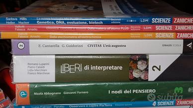 libri scolastici scientifico e medie