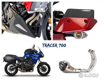 Yamaha Tracer 700 mono cupolino pedane leve filtro