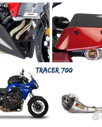 Yamaha Tracer 700 mono cupolino pedane leve filtro