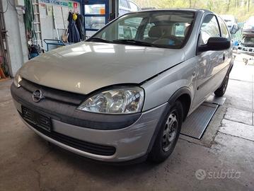 Ricambi OPEL CORSA C 973cc benzina del 2003