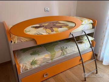 Lettini a castello a scomparsa