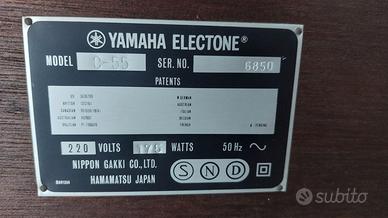 organo liturgico yamaha c-55