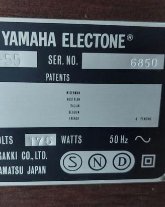 organo liturgico yamaha c-55