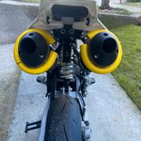 Pit bike motard ycf con motore 160cc