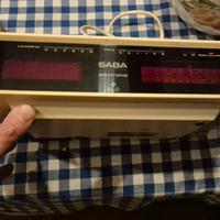 Radiosveglia vintage SABA Electronic Clock M